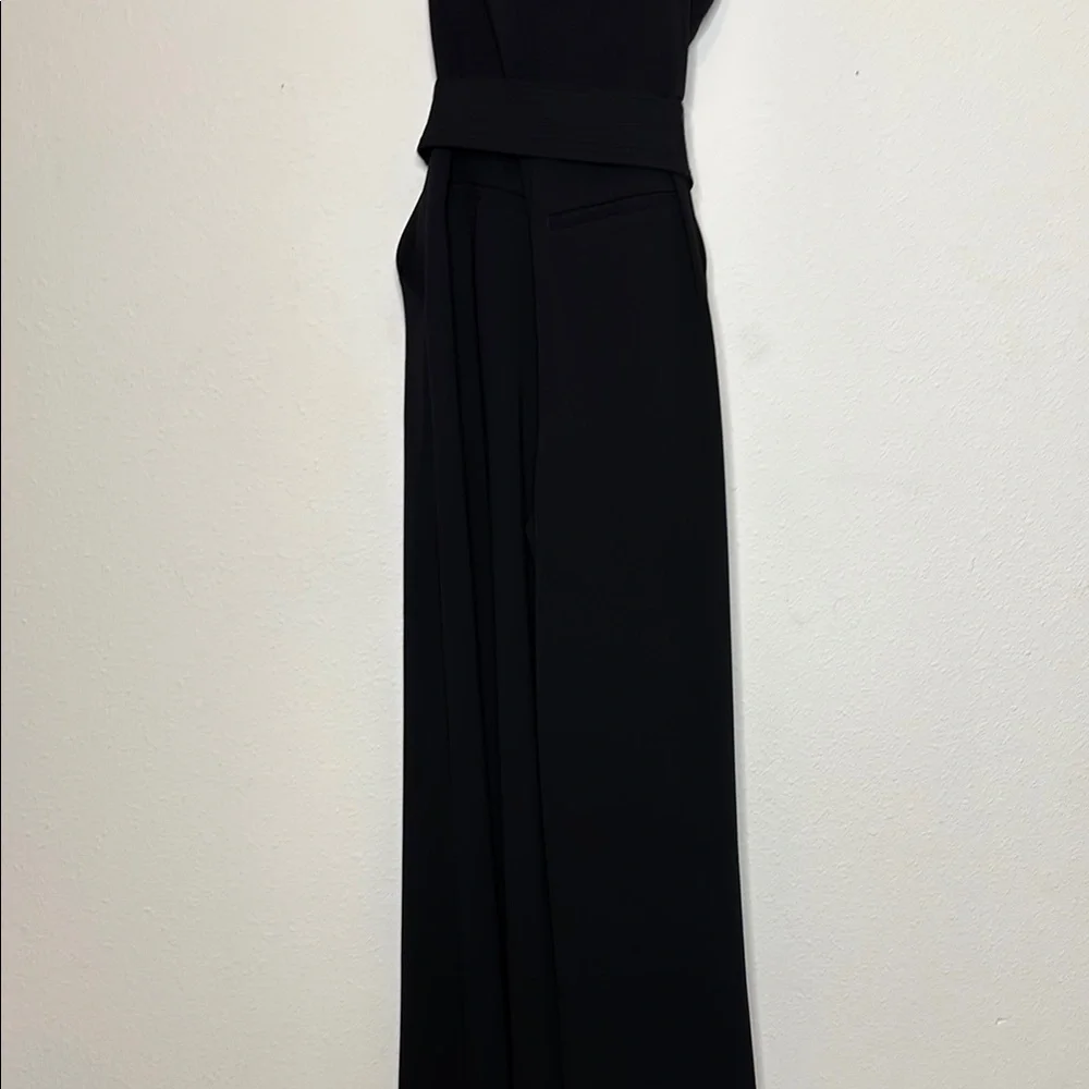 A.L.C. Size 00 Black Maxi strapless Jumpsuit for Night Out - Picture 11 of 12